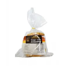 Galletas de Sagú con Almendras Mildan x 150 gramos Sin azucar sin lacteos libre de gluten suaves