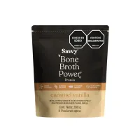 Savvy Bone Broth Power® Caramel Vainilla x 280 gr Dr Carlos Jaramillo