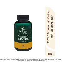 Capsulas con extracto de curcuma y pimienta Naturela 60 capsulas 
