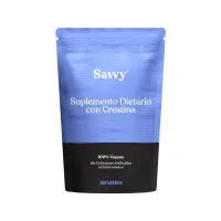 Savvy Creatina sin edulcorantes ni colorantes monohidratada x 300g