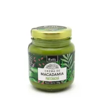 Crema de macadamia Té Matcha Nutti Matchachá Sin gluten sin azucar sin lacteos