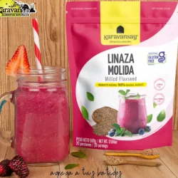 Linaza Molida Karavansay x 500 g libre de gluten 