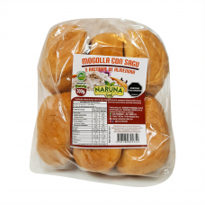 Mogolla Con Sagu y arequipe de almendra Naruna x 300 g  sin azúcar sin lacteos libre de gluten