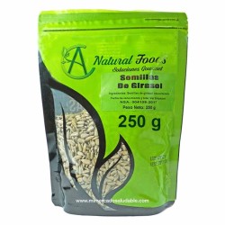 Semillas de Girasol Natural Foods x 250 g Sin tostar libres de gluten