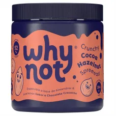 Mantequilla de almendra Crunchy Cocoa Why Not x 284 Gr Libre de gluten